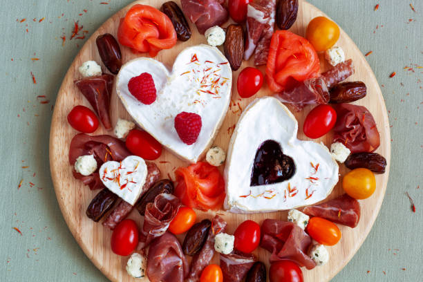 Heart-Shaped Charcuterie Boards